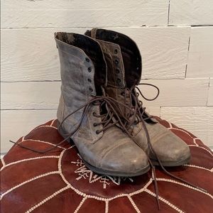 Worn Steve Madden Lace up boots